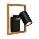 Spot Marque Briloner Noir/Bois