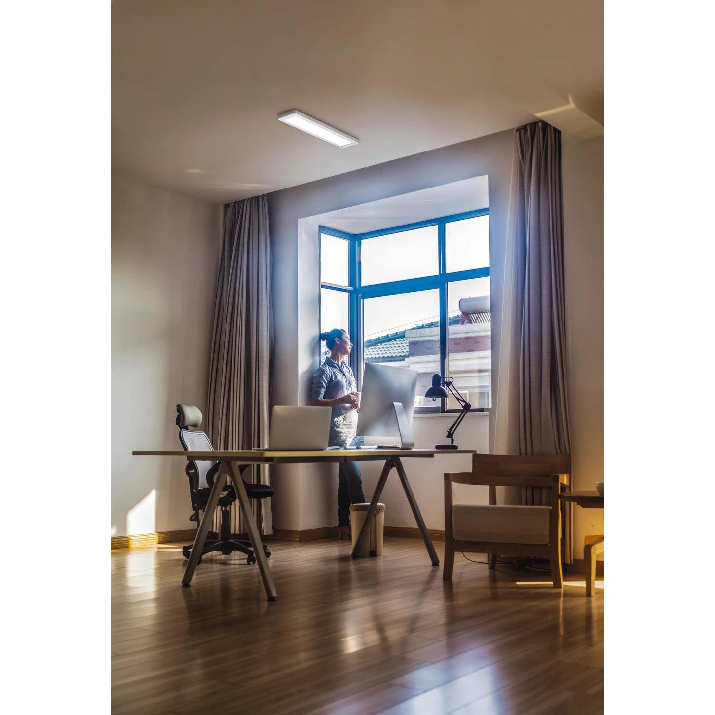 Plafonnier LEDVANCE LED OFFICE LINE 0,6m 25W, 2500 lm, 4000 K, blanc froid – Image 4