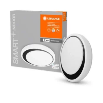 LEDVANCE Wifi SMART+ Orbis Moon Plafonnier LED  Blanc 48cm 32W / 3000-6500K Noir