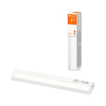 LEDVANCE LINEAR LED LUMIÈRE D'ARRIÈRE MOBILE 25,6cm, lampe alimentée par batterie USB capteur 1,1W / 4000K blanc froid