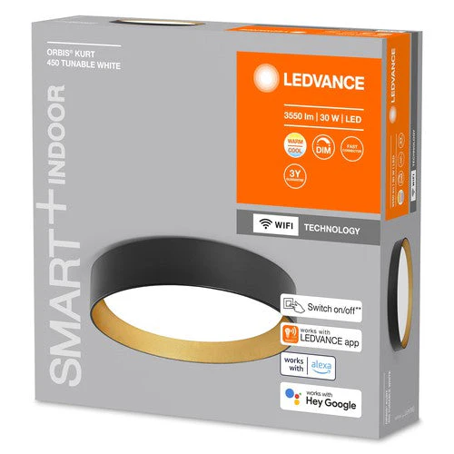 Plafonnier LEDVANCE SMART+ WiFi Kurt, 30W, 3550lm, 450mm – Image 3
