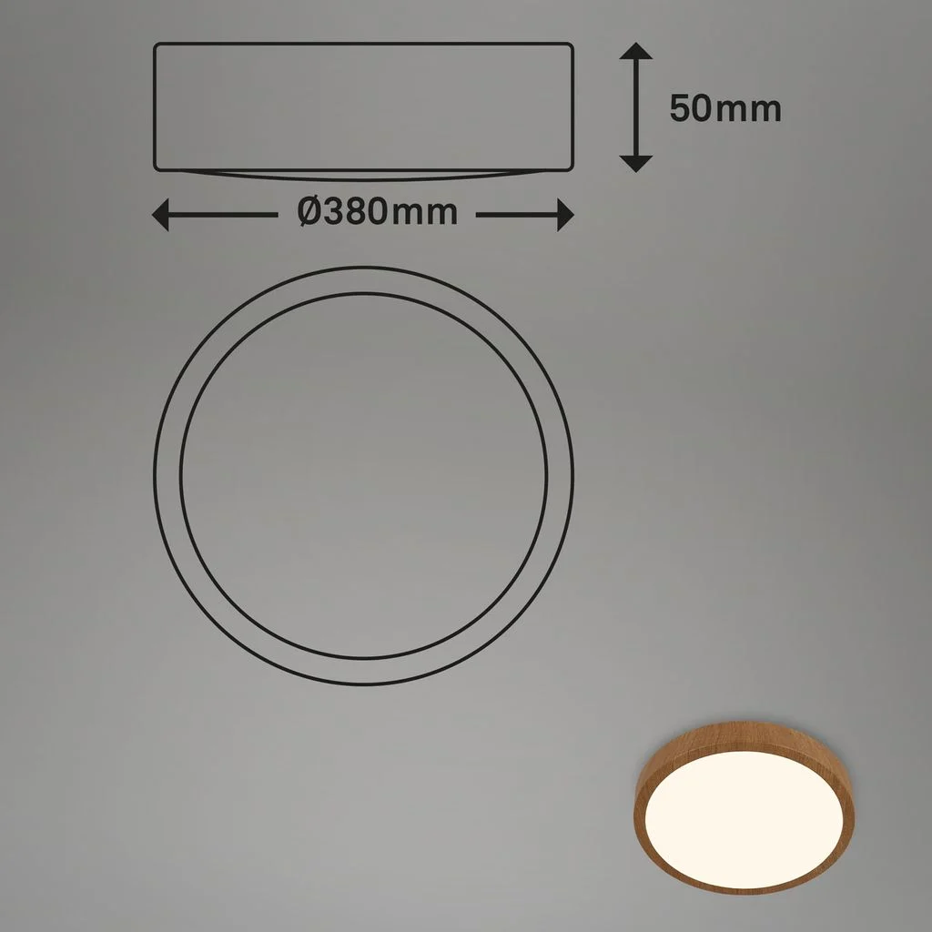 Plafonnier Intérieur LED 2900Lm Marque Briloner – Image 4